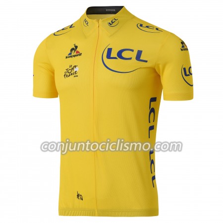 Maillot mangas cortas 2016 Tour De France N002